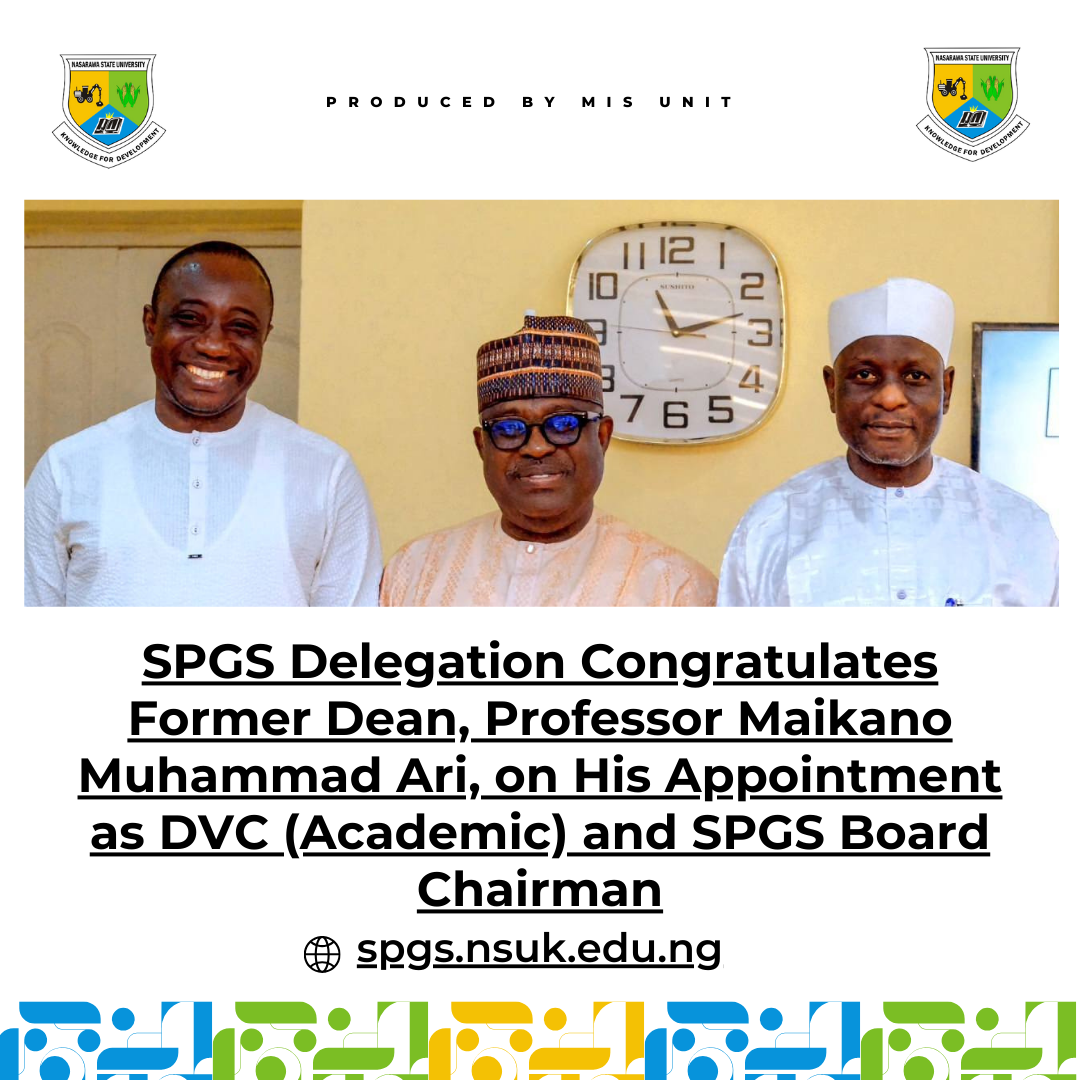 You are currently viewing SPGS Staff Congratulate Professor Ari on His Appointment as DVC (Academic)
