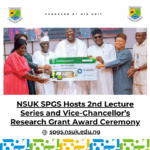 NSUK SPGS Hosts 2nd Lecture Series and Vice-Chancellor’s Research Grant Award Ceremony