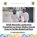 SPGS Records Leadership Transition as Umar Shehu Hands Over to Sa’idu Badamasi Esq.